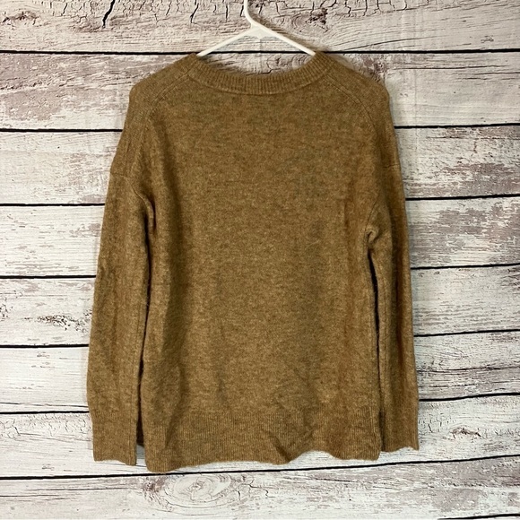 Aritzia the Group Babaton Thurlow Alpaca Wool Blend Sweater in Brown - Picture 7 of 11